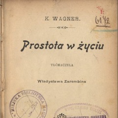 Prostota w życiu Karol Wagner (audiobook) PL