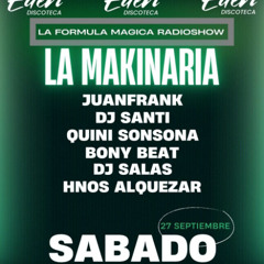 Salas B2B Bony Beat @ La Makinaria Discoteca Edén 27.09.2025