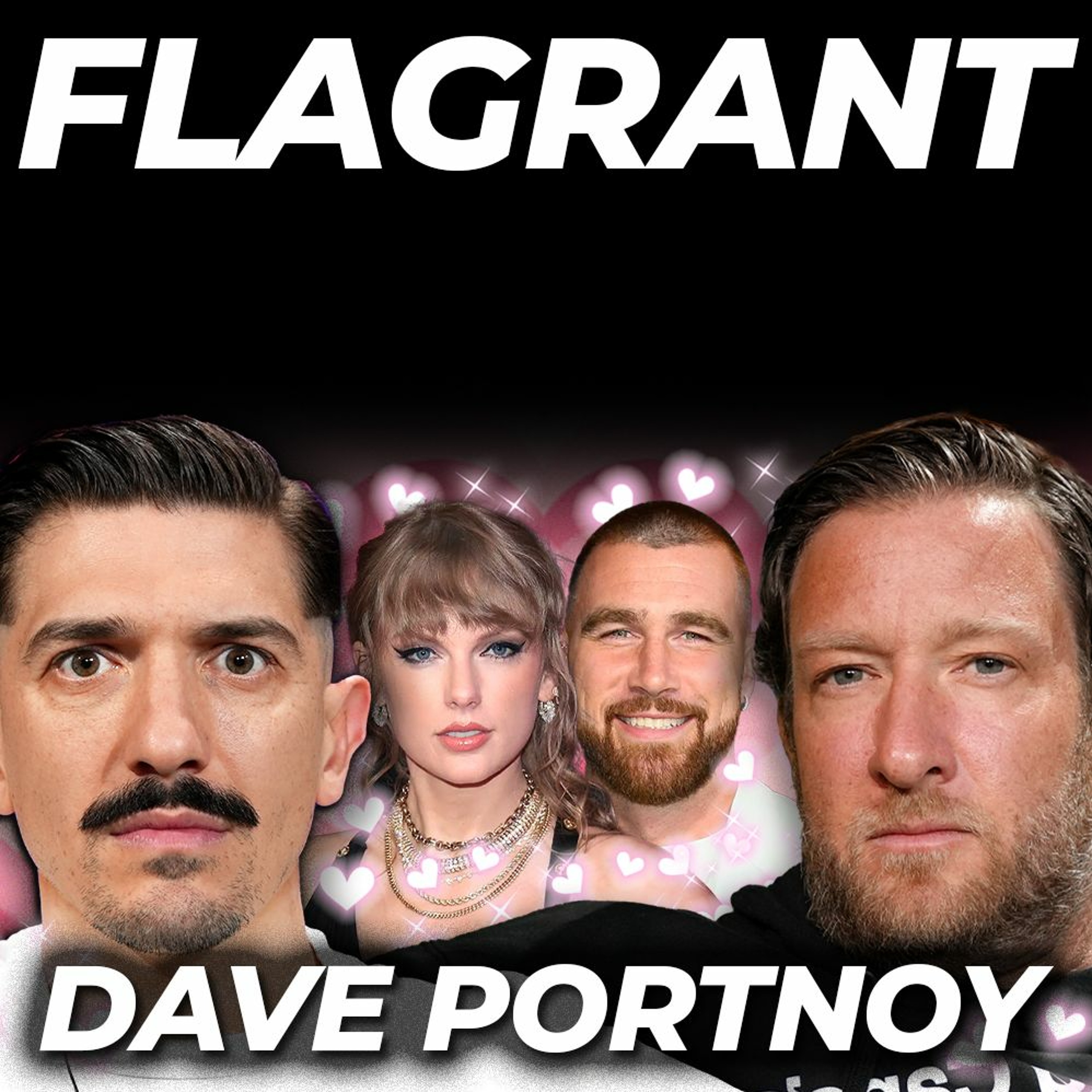 cover of episode Dave Portnoy on Taylor Swift Travis Kelce Romance, Meeting Obama’s Gay Lover & Deion Sanders Secret