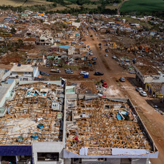Rio Bonito do Iguaçu segue em reconstrução após tornado devastador
