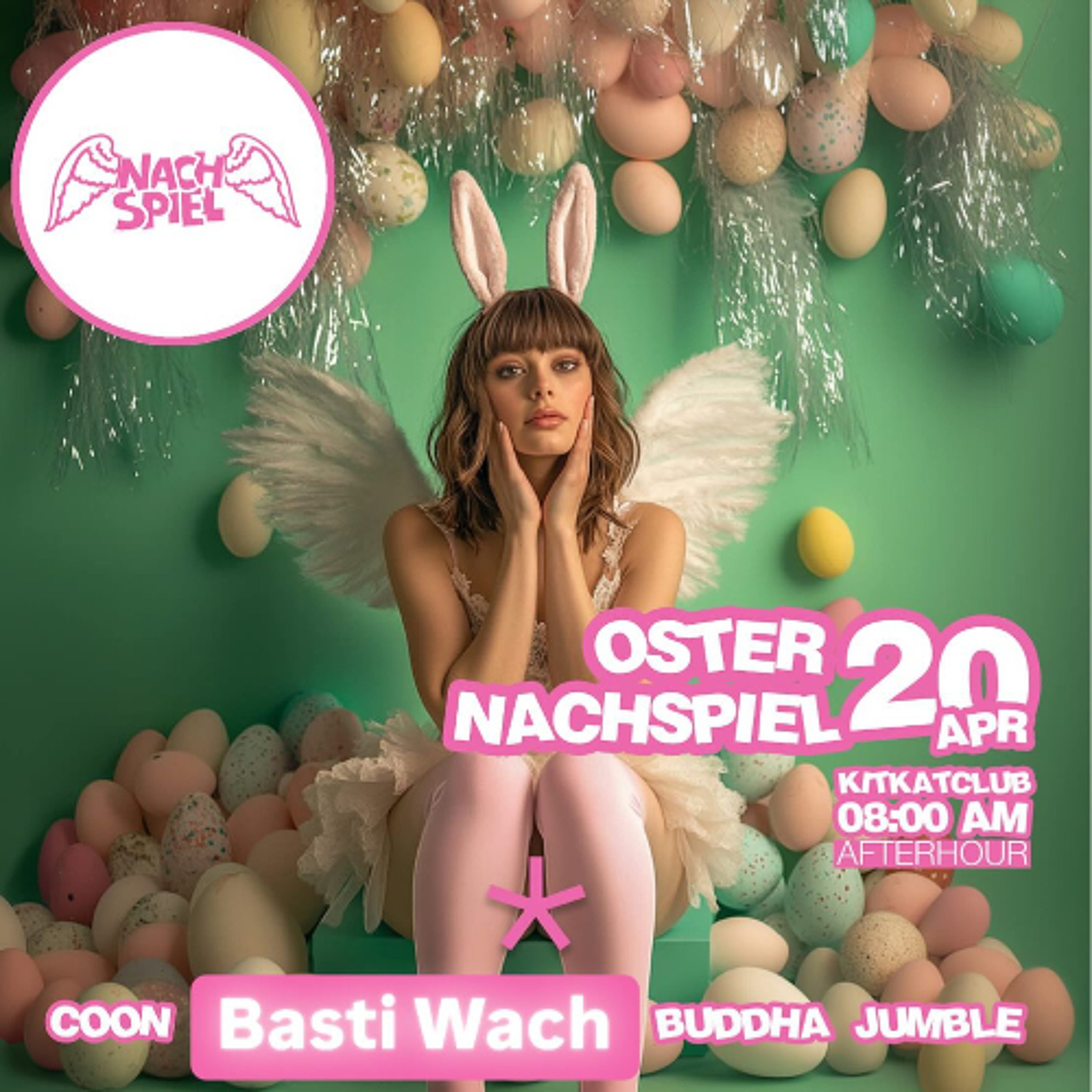 2025-04-20 OSTER-NACHSPIEL (Kitkat Club) Coon , Basti Wach , Buddha , Jumble episode artwork