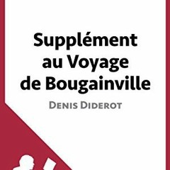 [Télécharger le livre] Supplément au Voyage de Bougainville de Denis Diderot: Questionnaire de le
