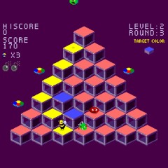 QBee - Ending (AY-3-8910 ZX Spectrum Next, 2020)