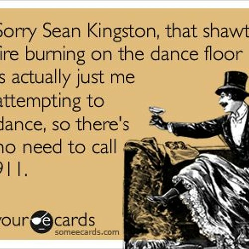 omg she's not on fire, she just doesn't know how to dance!!!