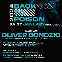 DENNIS ENGELHARDT // DJ LIVE - SET@BACK TO POISON // 27 - 01 - 2024 // ATRIUM GERMANY