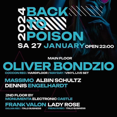 DENNIS ENGELHARDT // DJ LIVE - SET@BACK TO POISON // 27 - 01 - 2024 // ATRIUM GERMANY