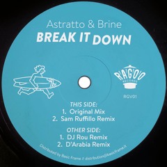 Premiere : Astratto & Brine - Break It Down (Sam Ruffillo Remix) (RGV01)