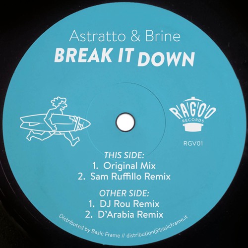 Premiere : Astratto & Brine - Break It Down (Sam Ruffillo Remix) (RGV01)