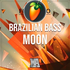 FLP - Brazilian Bass Moon FL Studio Template (FLP + Samples, Stems & Presets)