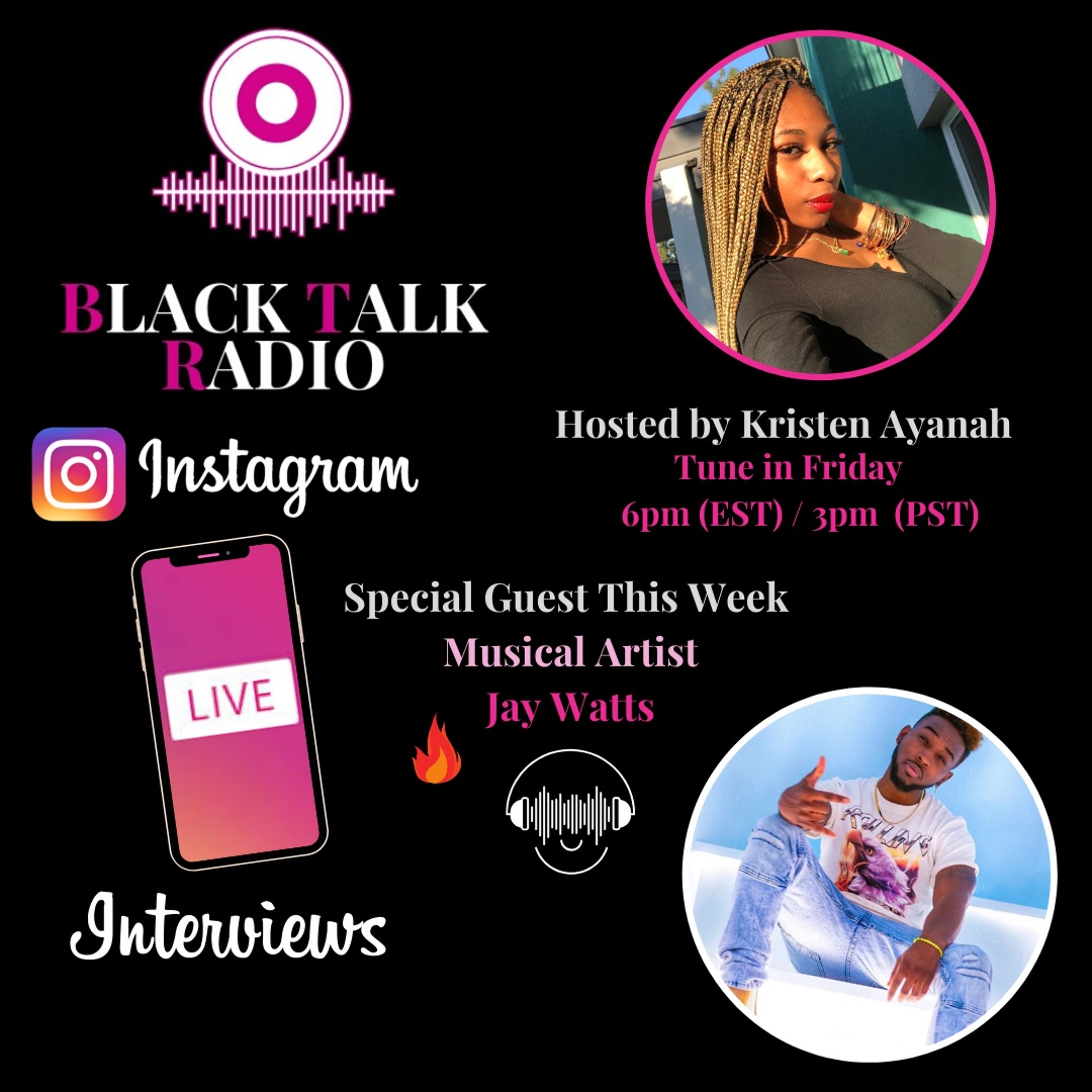 Black Talk Radio Season 3 Episode 18 (Jay Watts Interview 🔥) episode artwork