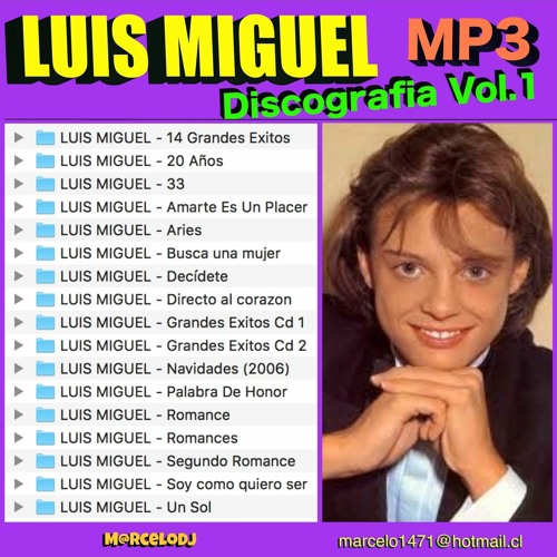 Stream Luis Miguel Discografia Completa Torrent from Jennifer | Listen  online for free on SoundCloud