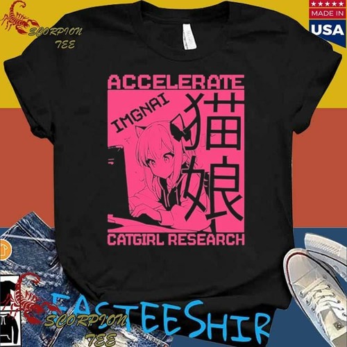 Stream Official Accelerate Imgnai Catgirl Research T Shirt by