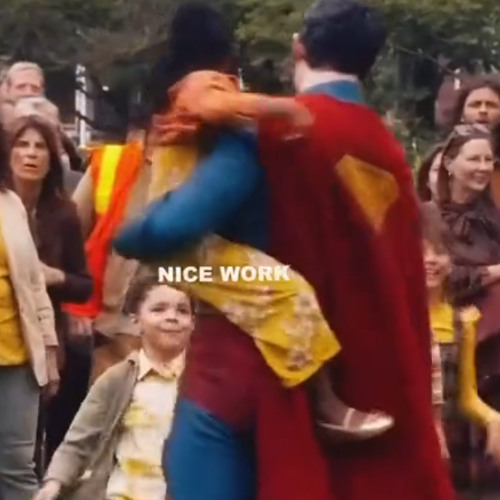Superman is a character who is good x let down - Radiohead