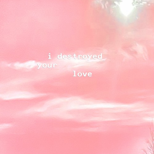 i destroyed your love
