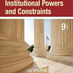 [PDF] Constitutional Law for a Changing America: Institutional Powers and