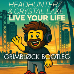 Headhunterz & Crystal Lake - Live Your Life (HARDSTYLE BOOTLEG) (Extended)