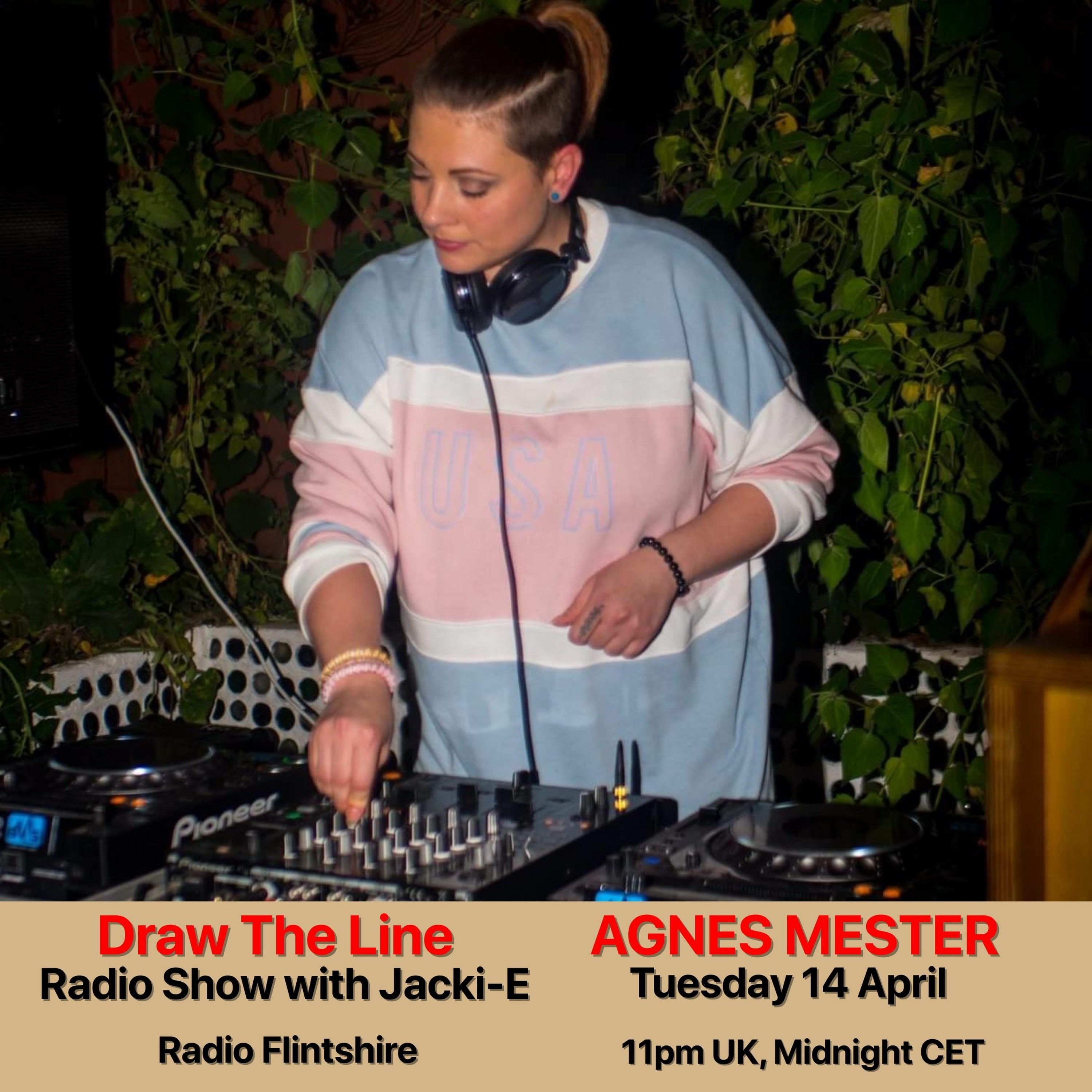 Jacki-E and Draw The Line Radio Show