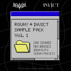 RQUNY + INVICT FREE SAMPLE PACK VOL. 1 (TEAROUT, RIDDIM, ETC)