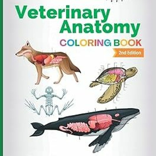 Stream ~Read~[PDF] Veterinary Anatomy Coloring Book: Animal Anatomy and ...