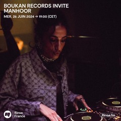 Boukan Records invite Manhoor - 26 Juin 2024