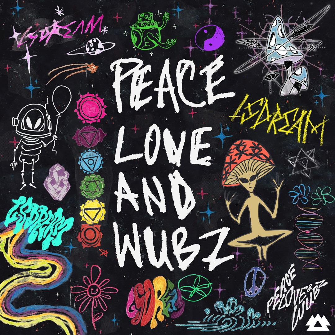 Stream Wakaan | Listen to LSDREAM - PEACE LOVE & WUBZ LP playlist