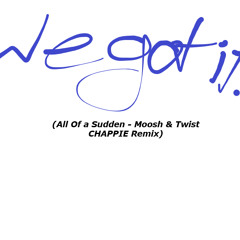 WeGotIt! (All of a Sudden - Moosh & Twist (CHAPPIE Remix))