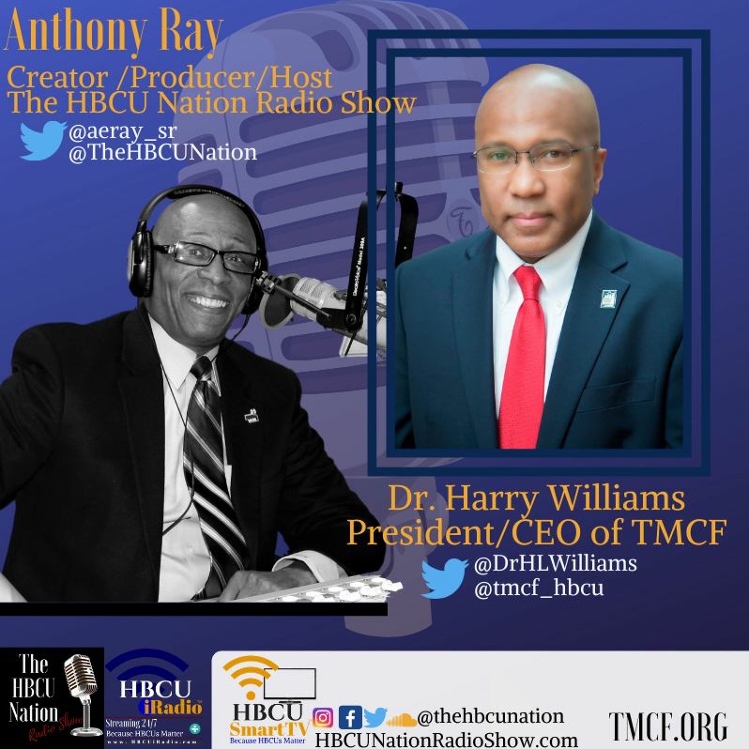 Dr. Harry L. WIlliams on #TheHBCUNationRadioShow episode artwork