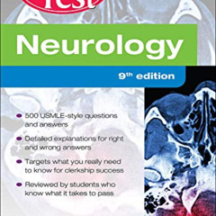 [FREE] EPUB 🎯 Neurology PreTest, Ninth Edition by  David Anschel KINDLE PDF EBOOK EP