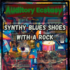 Synthy Blues Shoes With A Rock