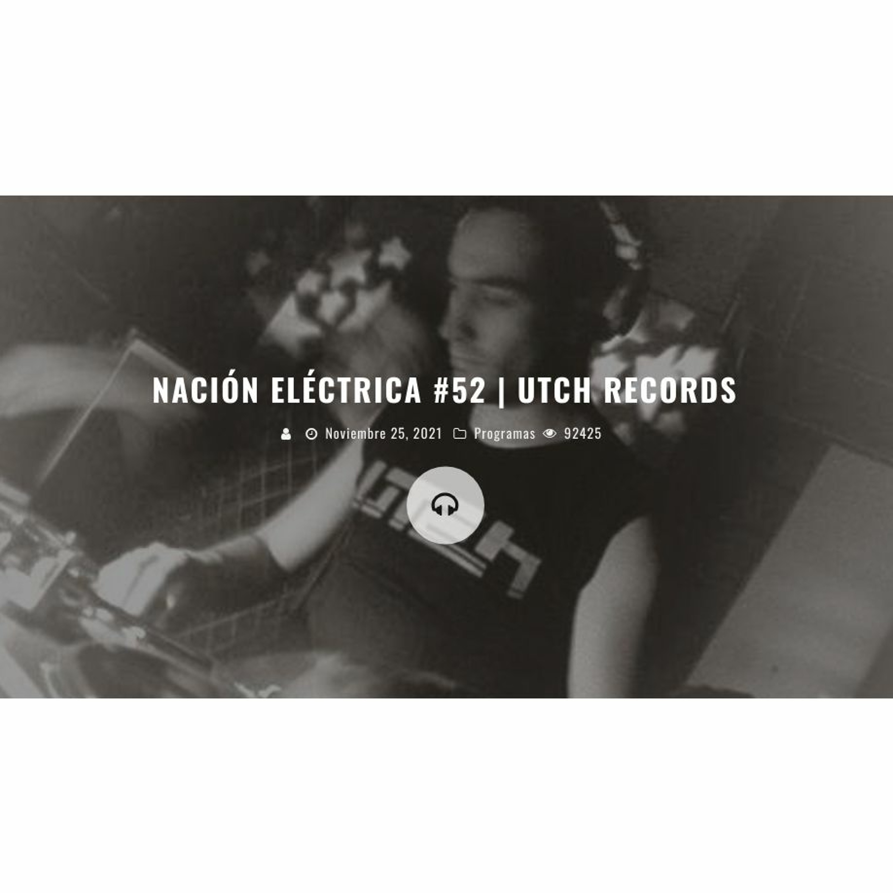 Utch Records Podcast