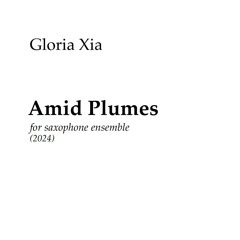 Amid Plumes - for 12 saxophones