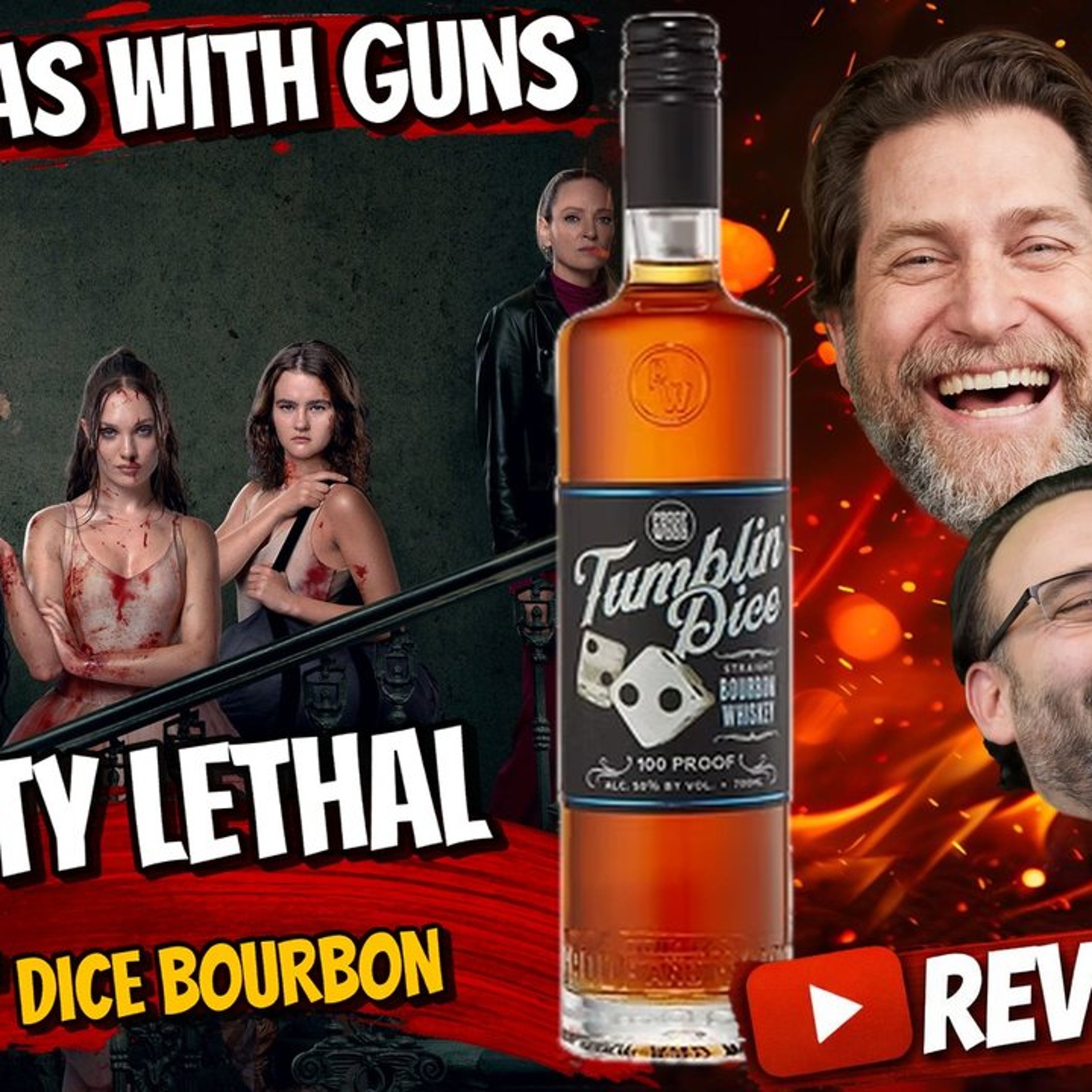 Ballet, blood, and Uma Thurman — Pretty Lethal reviewed with Tumblin’ Dice Bourbon episode artwork