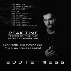 EDDIE MESS PATREON TECHNO SAMPLE PACK 1 (FREE FOR MY PRODUCER MEMBERS)