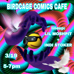 live @ bird cage comics cafe 3/19/24