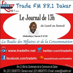 LE JOURNAL DE 13H ABDOULAYE SAKOU FAYE DU 02 NOVEMBRE 2020