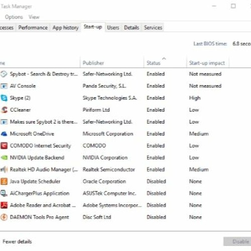 Stream Startup Items Are Not Enabled On This System From Jimmy Listen