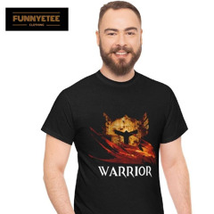 Gw2 Krieger Beruf Fantasy Mittelalter Wars Mmorpg Gamer T-Shirt