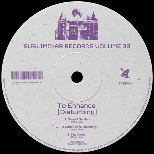 PREMIERE: Pepê Lian - To Enhance (Disturbing) [Subliminar Records]