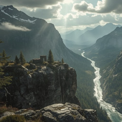 Gentle rain over High Rock (skyrim inspiration )