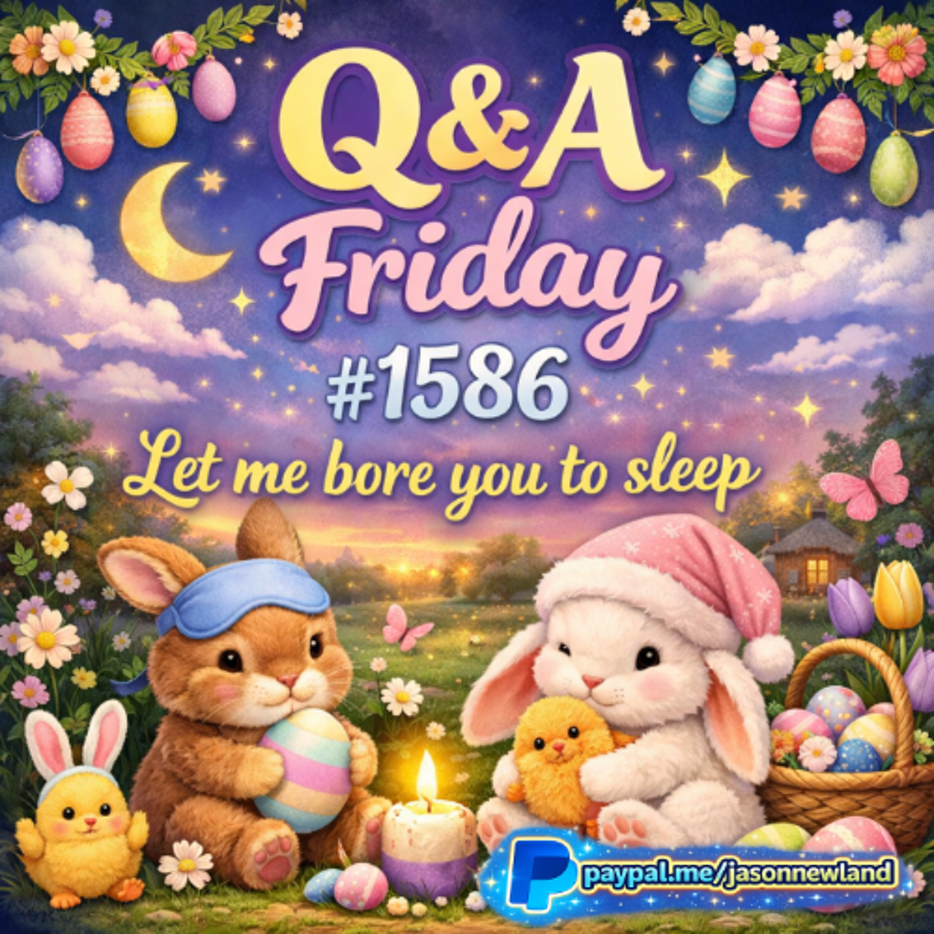 (Short  Voice Only) #1586 Let me bore you to sleep  Jason Newland  3rd April 2026