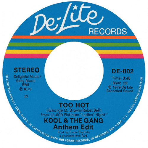 PREMIERE: Kool And The Gang - Too Hot (Anthem Remix)