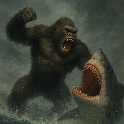 King Kong Versus FISHMOBILE