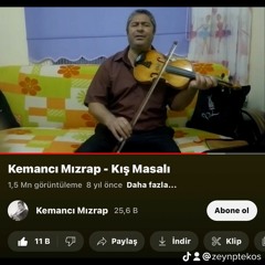 Kemancı Mızrap- kış masalı