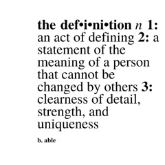 The Definition
