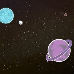 anime girls in space