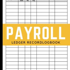 pdf payroll ledger record logbook: employee payroll book for small busines