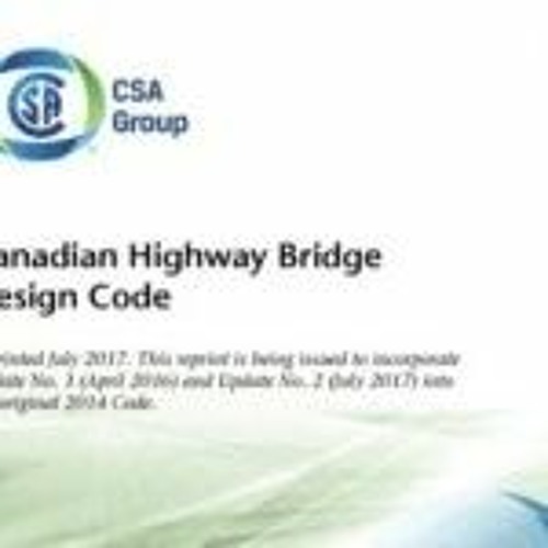 Stream Canadian Highway Bridge Design Code Pdf Download VERIFIED by
