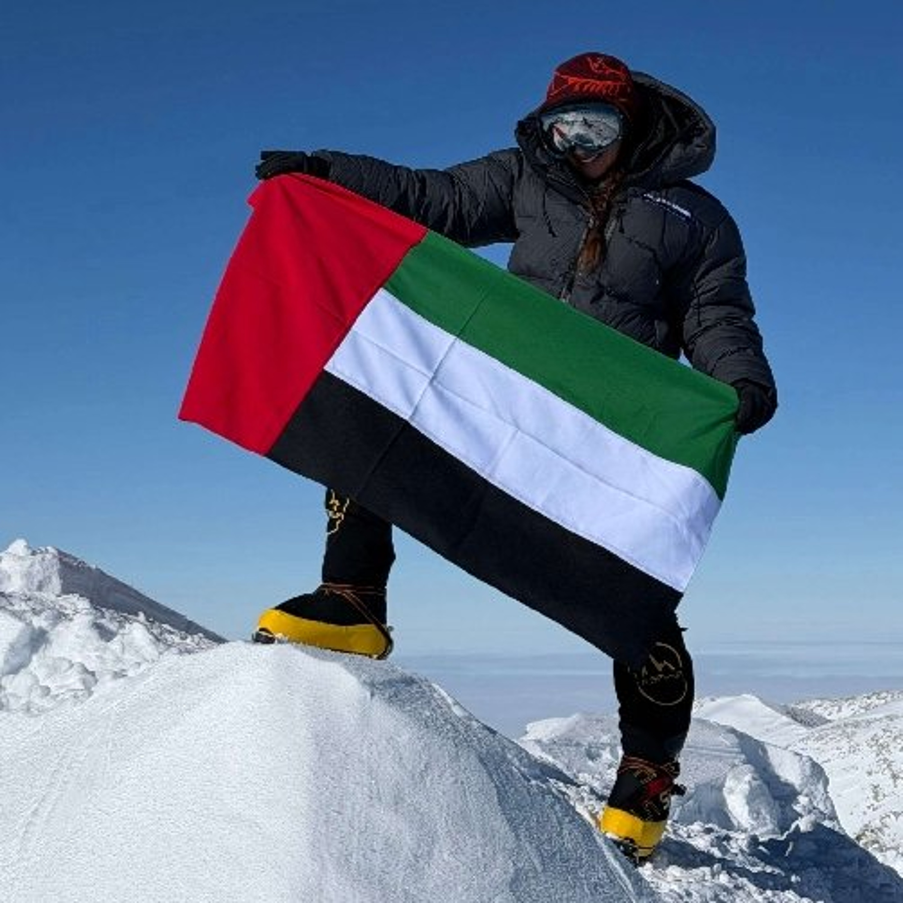 19-year-old Fatima Al Awadhi becomes first Emirati to climb 7,134 metres Lenin Peak, raises UAE flag episode artwork