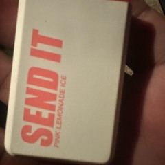 mixed with pink lemonade