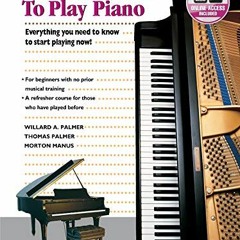 View [EPUB KINDLE PDF EBOOK] Alfred's Teach Yourself to Play Piano: Everything You Need to Know to S